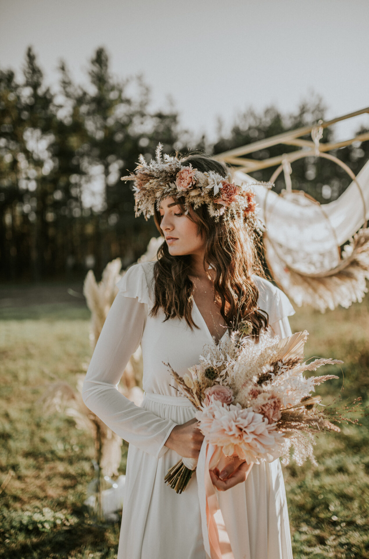 SAW 4598 Romantyczna sesja BOHO w Gajówce