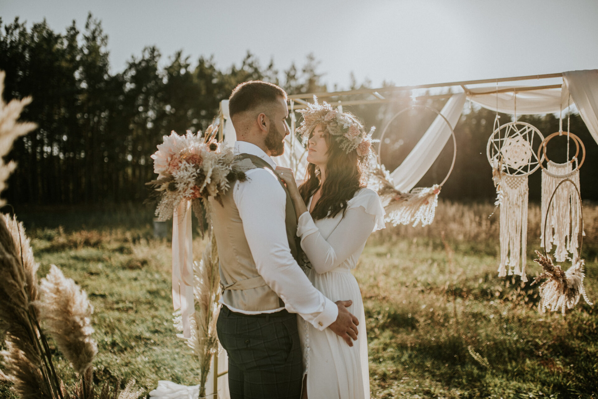 SAW 4640 Romantyczna sesja BOHO w Gajówce